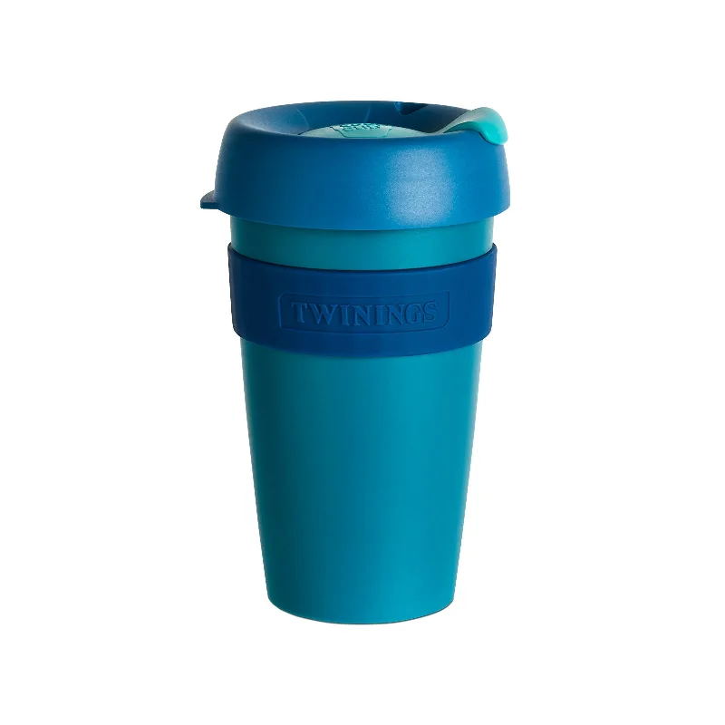 funny coffee cups with quotes for work-Twinings Solid Aurora Polaris KeepCup - 16oz (450ml)