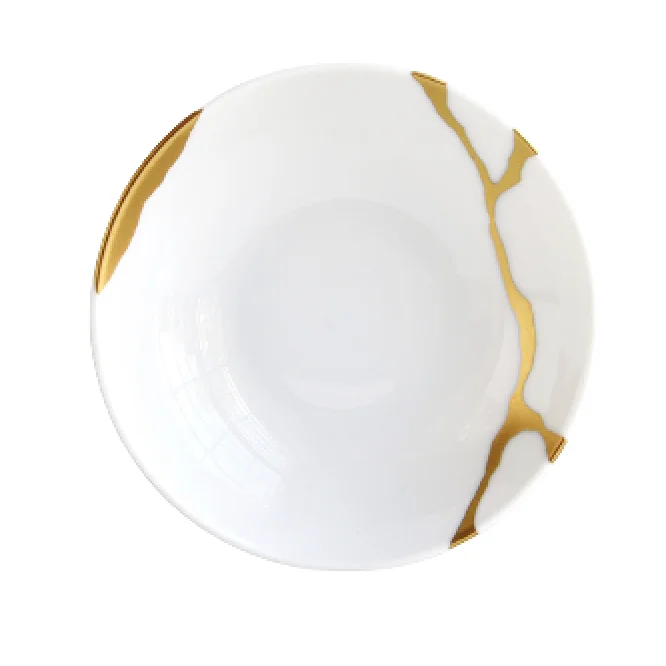 premium quality dinner plates for hosting guests-Kintsugi Sarkis Dish