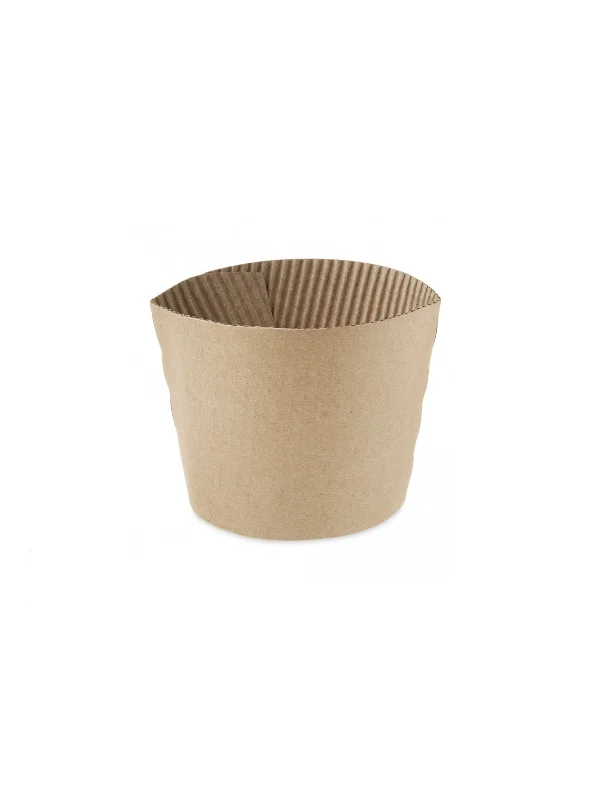 cute coffee mugs for kids with fun designs-12/16oz Kraft Paper Cup Sleeve - 2000pk