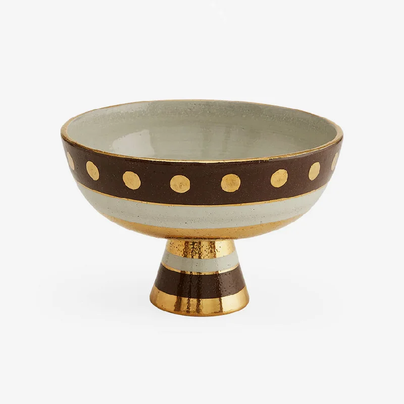 luxury porcelain dinnerware for fine dining-Jonathan Adler | Chroma Bowl - Bronze