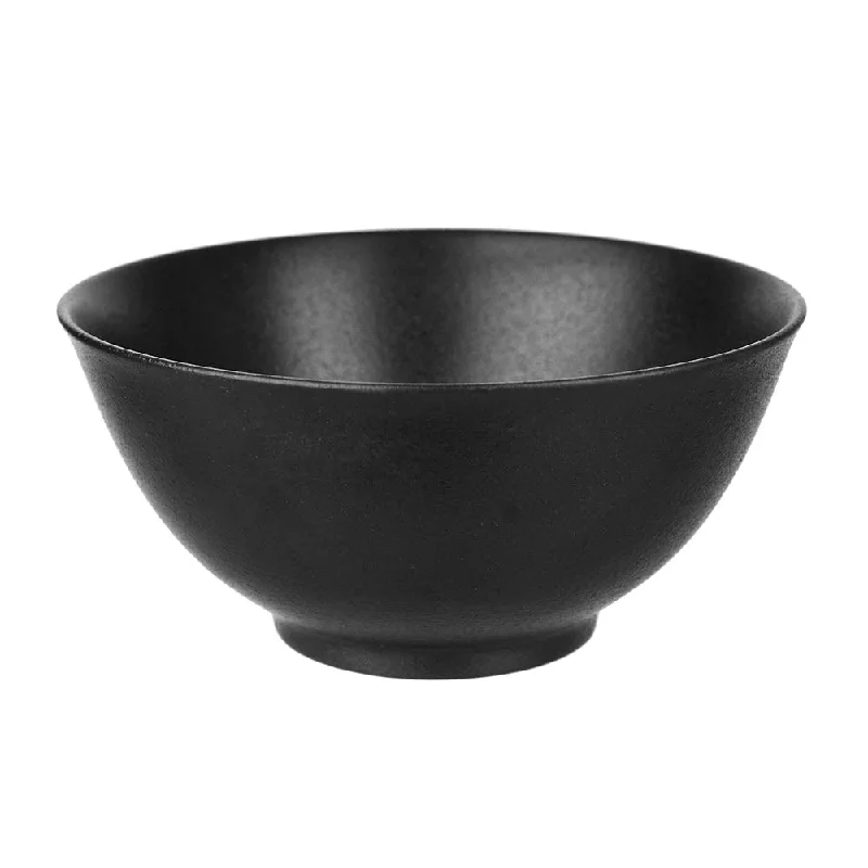 dinnerware for sophisticated dinner events-Bowl Round Black 15cm