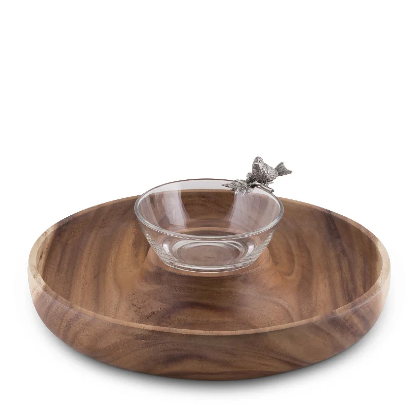 unbreakable dinnerware for kids’ parties-Song Bird Ring Bowl