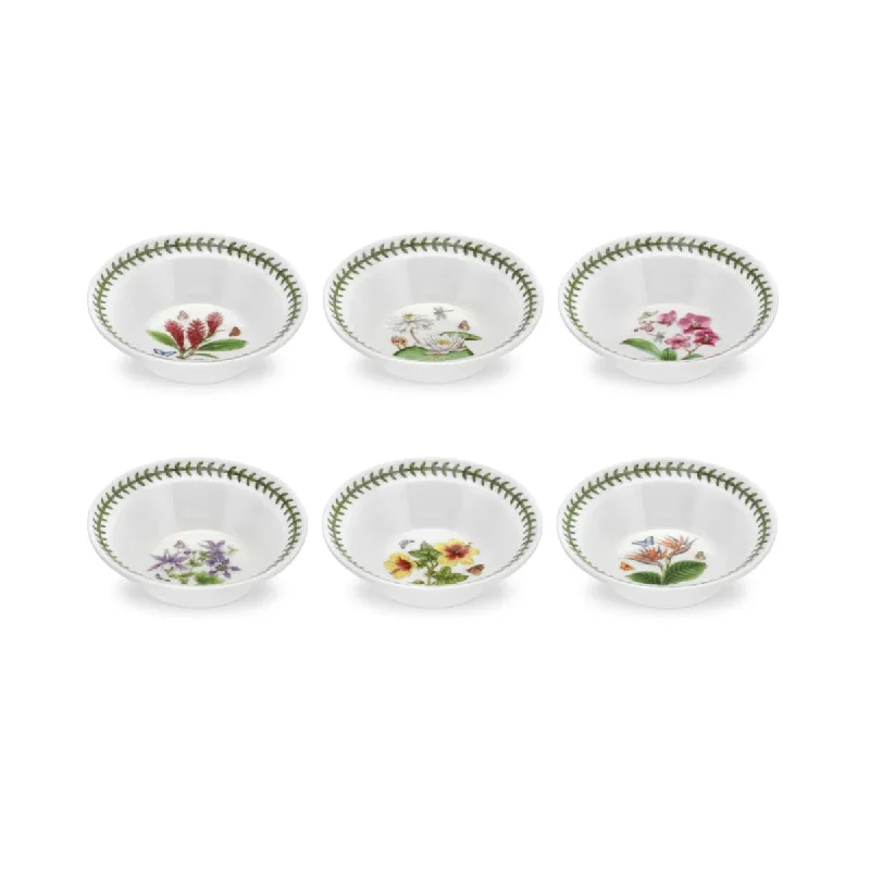 elegant glass dinner plates for fine dining-Portmeirion Exotic Botanic Garden Oatmeal Bowl 16.25cm (price per item)