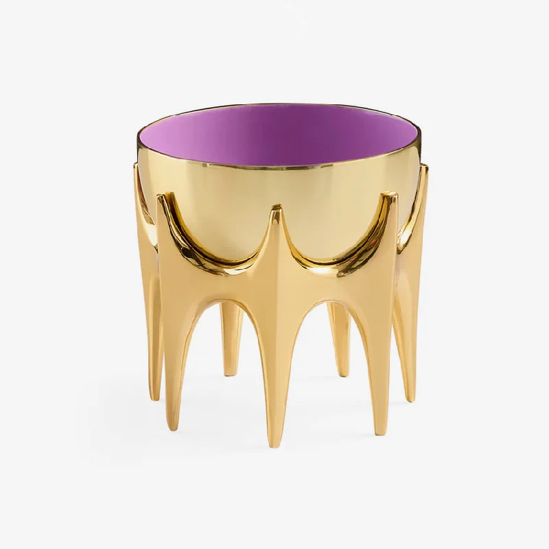 sustainable dinnerware for dinner parties-Jonathan Adler | Oscar Bowl Lavender