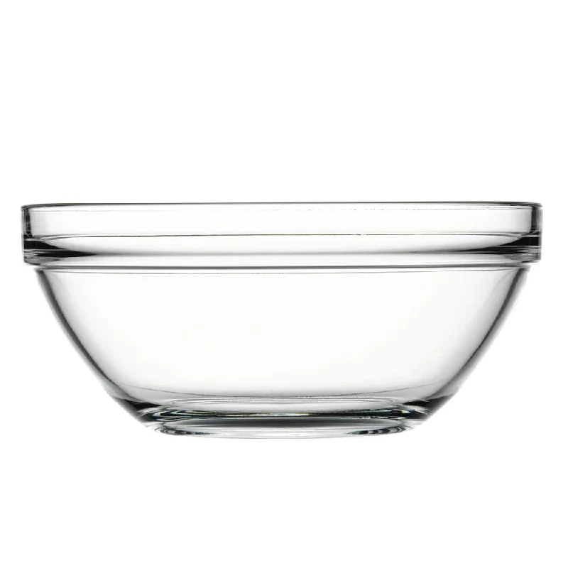 contemporary dinner plates for home dining-MIXING BOWL Glass 26cm