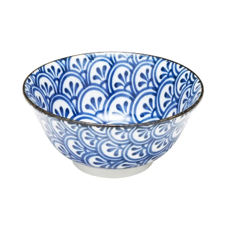 luxury dinnerware for special dinner parties-Concept Japan Hana Seikaiha Bowl 15cm