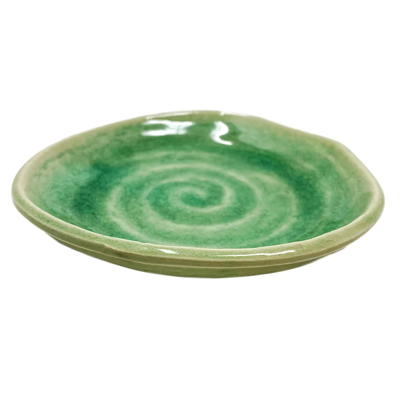 classic porcelain dinnerware set for dinner parties-Small Plate Jade