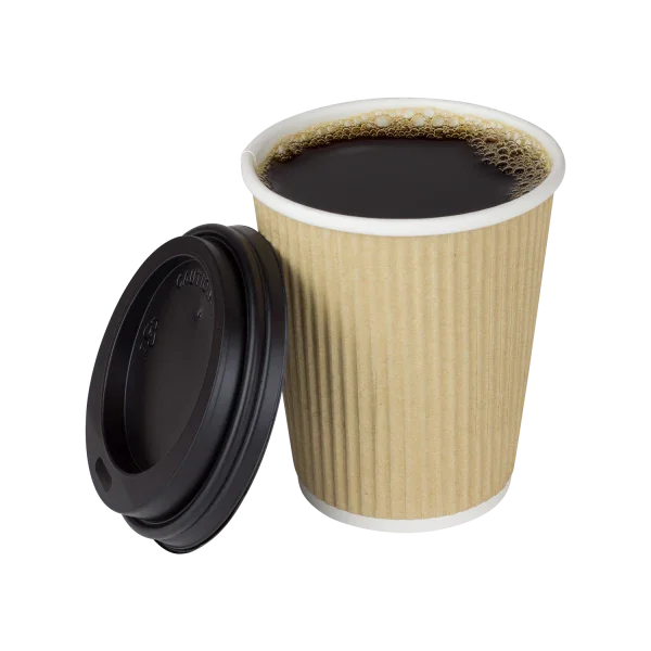 eco-friendly travel mugs with handles-Karat - Ripple Hot Cups