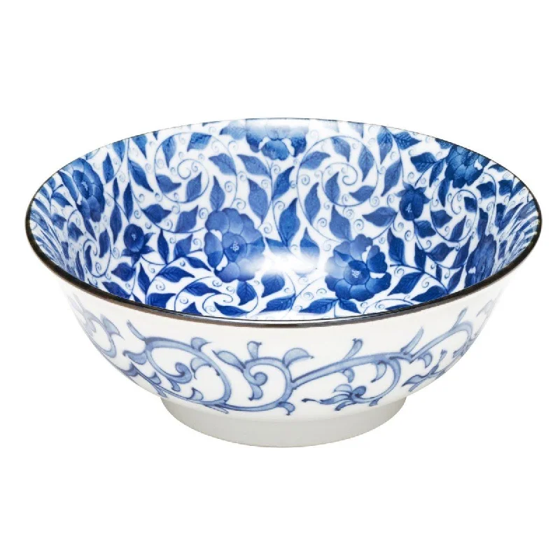 chic melamine dinnerware for casual dining-Concept Japan Koimari Bowl Large 20cm