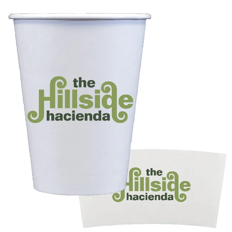 personalized travel mugs for coffee lovers-hillside | coffee cups + sleeves