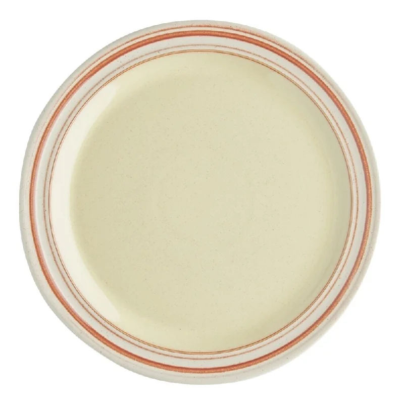 sustainable dinnerware for dinner parties-Denby Heritage Veranda Salad Plate