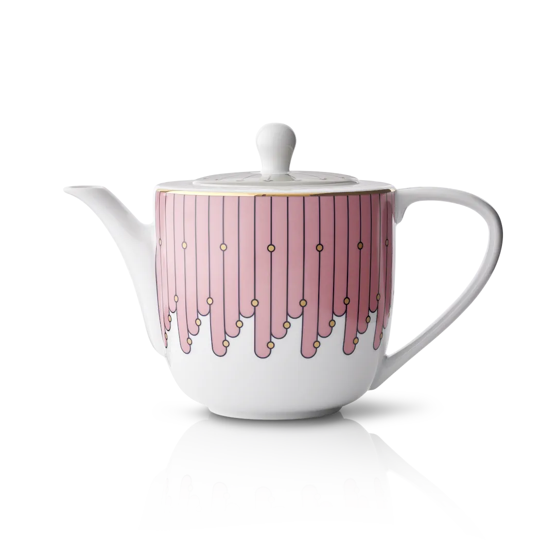 dinnerware for elegant weddings-Candy Cloud Teapot