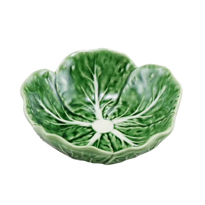 dinnerware for stylish dinner parties-Bordallo Pinheiro Cabbage Bowl 12cm