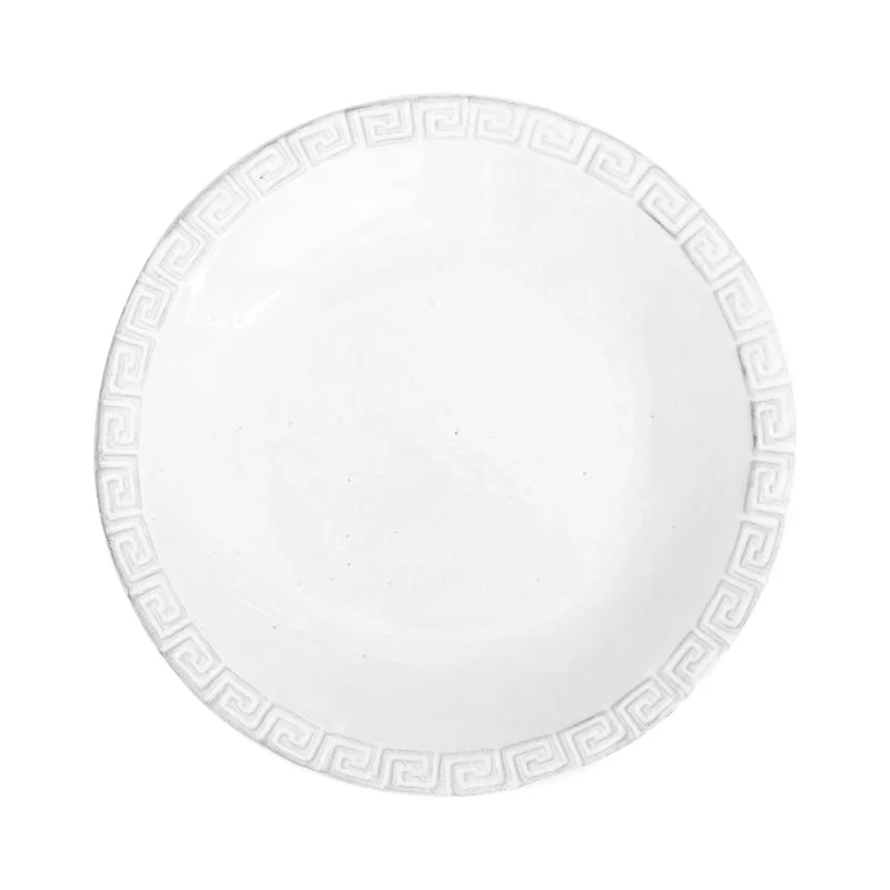 dinner plates for formal dinner parties-Grecque Saucer