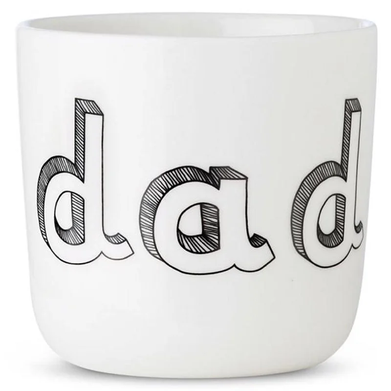 large ceramic coffee mugs for home office-Liebe Cup (dad)