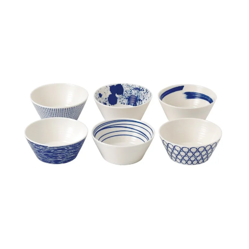 dinnerware set for cozy dinners at home-Royal Doulton Pacific Bowls 11cm (Set of 6)