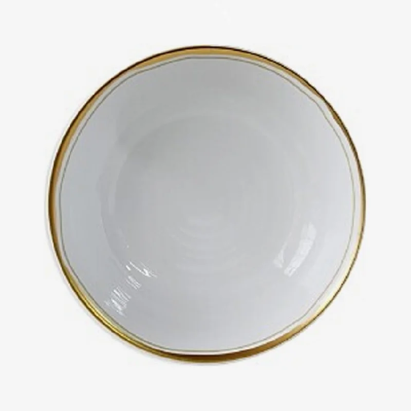 bamboo plates for eco-friendly dining-Bernardaud | Albâtre Deep Salad Bowl