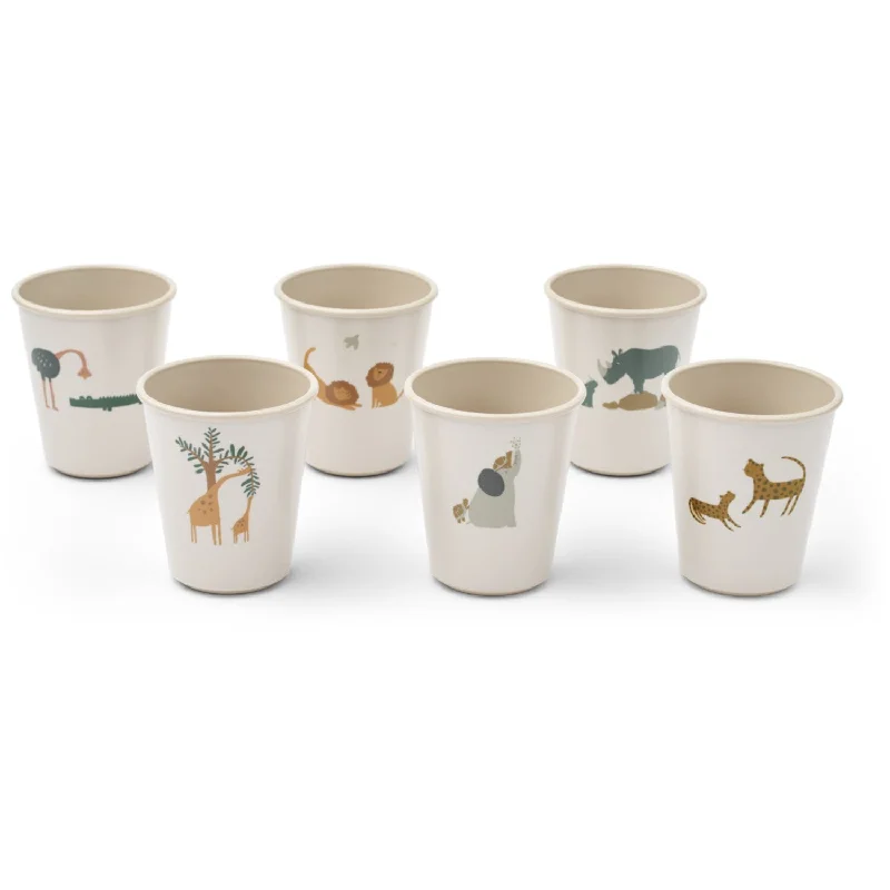 custom mugs for corporate events-LieWood All Together / Sandy Lana Cup 6-Pack