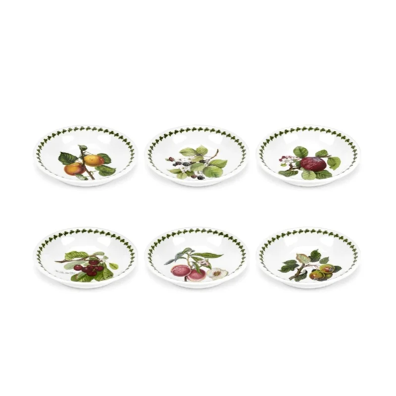 ceramic plates with unique hand-painted designs-Portmeirion Pomona Pasta Bowl Assorted 21.5cm (price per item)