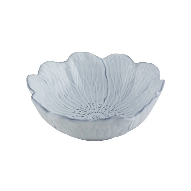 affordable dinnerware set for large families-Bordallo Pinheiro Flora Bowl White 17cm