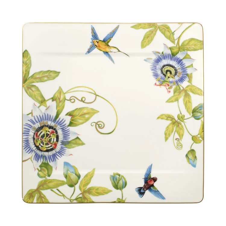 luxury melamine dinner plates for picnics-Amazonia Buffet Plate Square