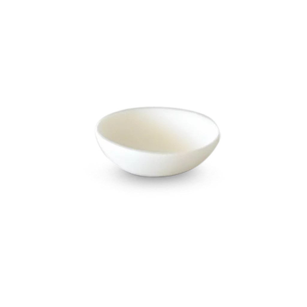 eco-friendly plates for picnics and parties-Sculpt Condiment Bowl