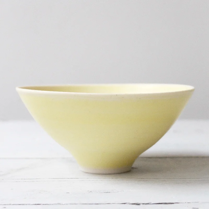 dinnerware set for large dinner parties-Peter Wills Little Yellow Porcelain Bowl