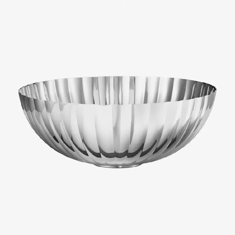 luxury glass dinnerware for fine dining-Georg Jensen | Bernadotte Bowl