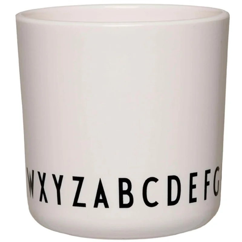 personalized ceramic mugs for tea drinkers-Design Letters Eco Basic Cup White