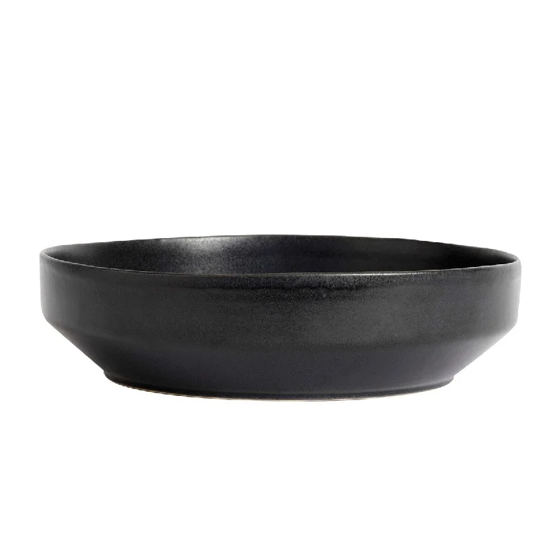 high-end dinner plates with unique designs-Salad Bowl Ceto- ND - Anthracite