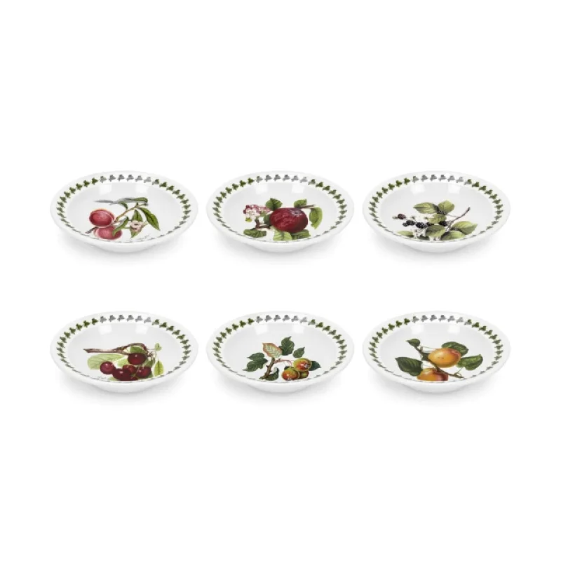 stoneware dinner plates for casual events-Portmeirion Pomona Oatmeal Bowl Assorted 16.25cm (price per item)