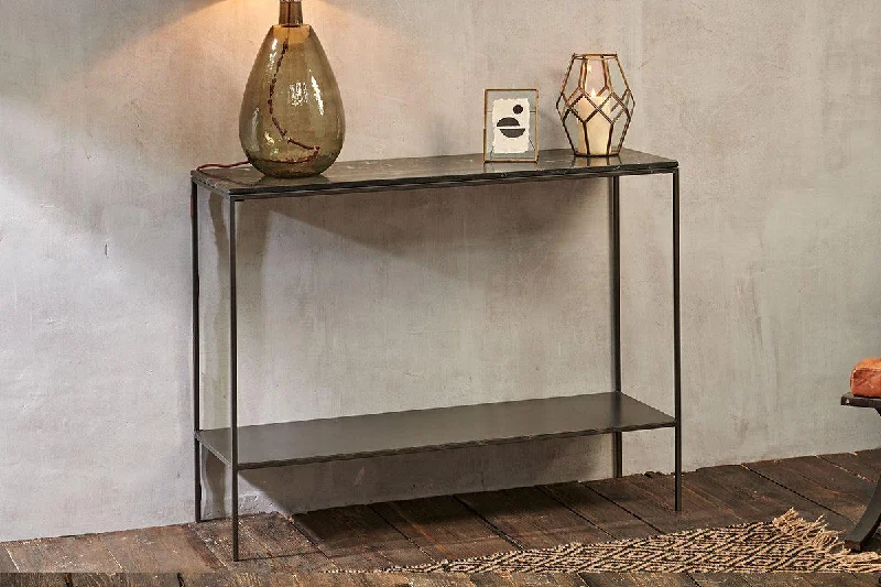 Unique flower vases for elegant home displays -Karoko Marble Console Table  (Available from 15th March)