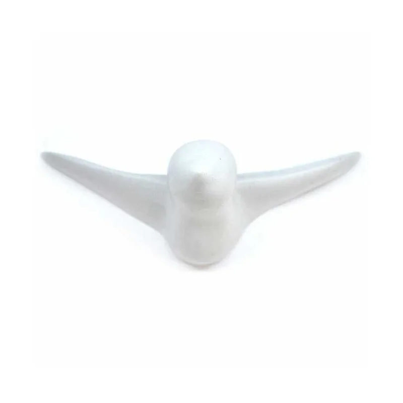 Modern designer vases for home decor -Large Concrete Bird Wall Hook