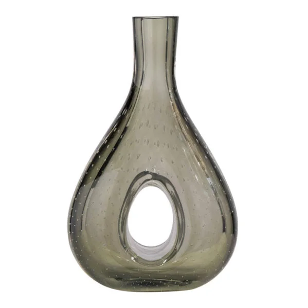 Simple modern flower vases for home decoration -Murano Pulegoso Glass Vase