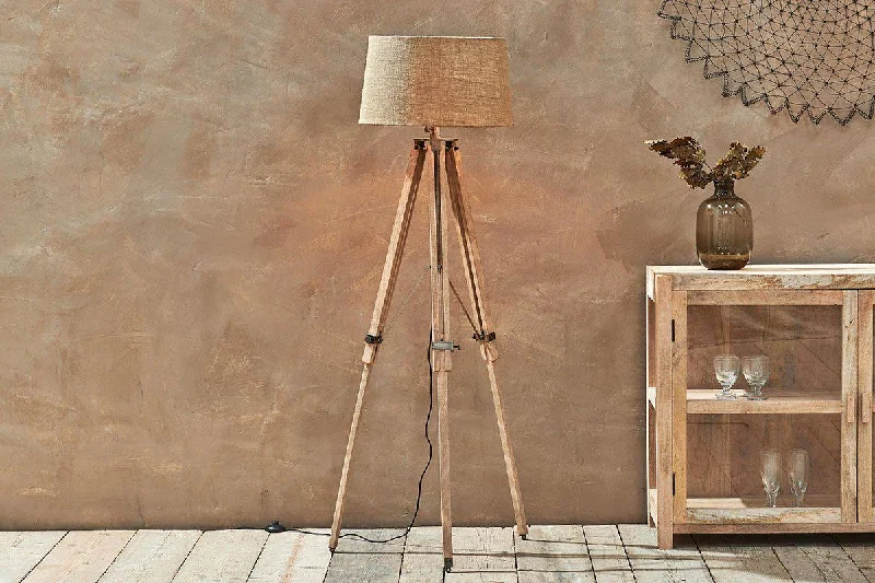 Unique tall flower vases for modern decor -Ronga Tripod Floor Lamp  (Available from 15th March)