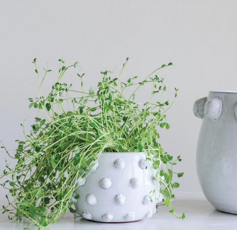 Luxury handmade vases for flower arrangements -White Dot Planter