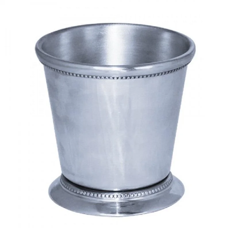 Designer tall vases for contemporary home decor -Pack of 24 PCS Silver Aluminum Julep Cup D-4.5 H-4.5