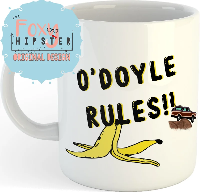 custom coffee mugs for special events-Billy Madison O'Doyle Rules 11oz coffee mug