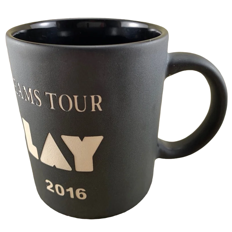 custom photo coffee cups for personalized gifts-Coldplay A Head Full Of Dreams Tour Mexico 2016 Etched Mug