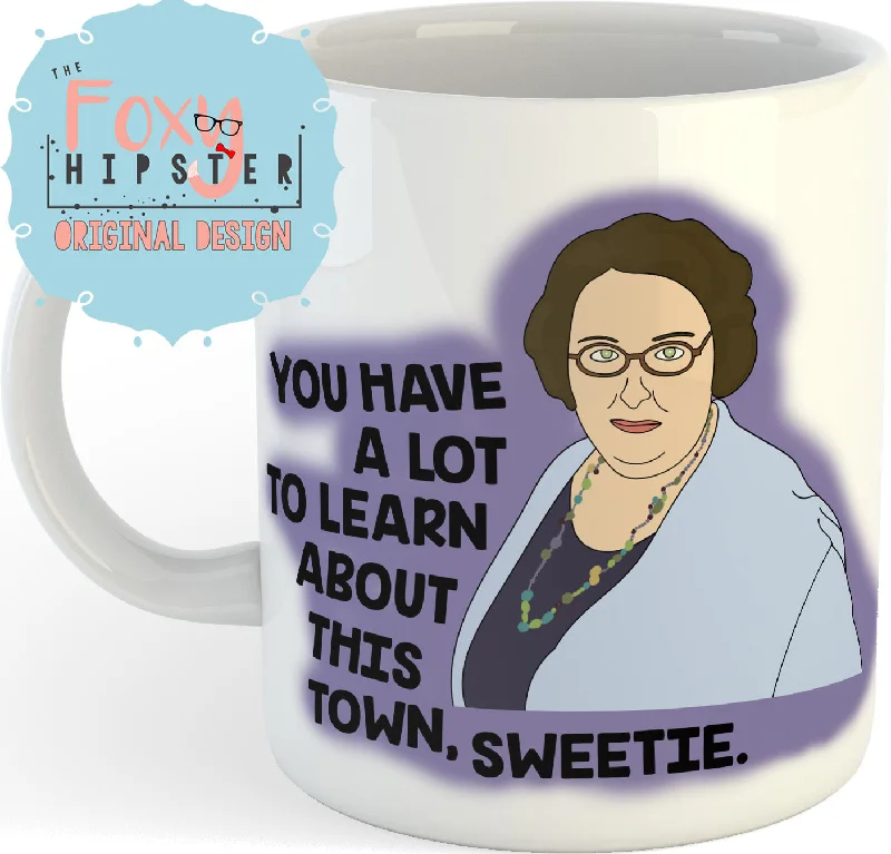 custom mugs for holiday promotions-Phyllis Vance 11oz coffee mug The Office Inspired