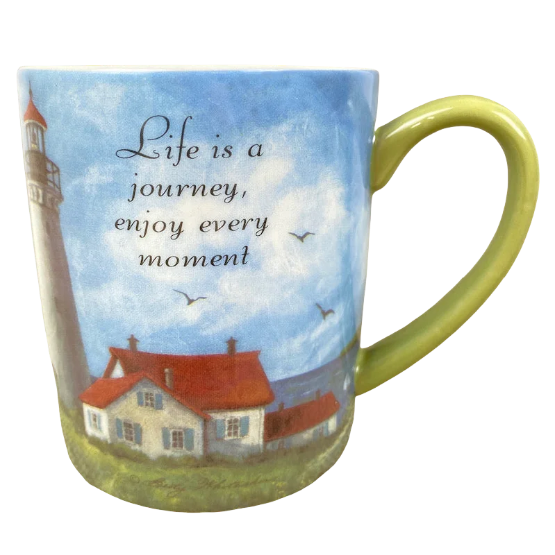 large ceramic mugs for winter drinks-Guardian Of The Sea Betty Whiteaker Mug Lang