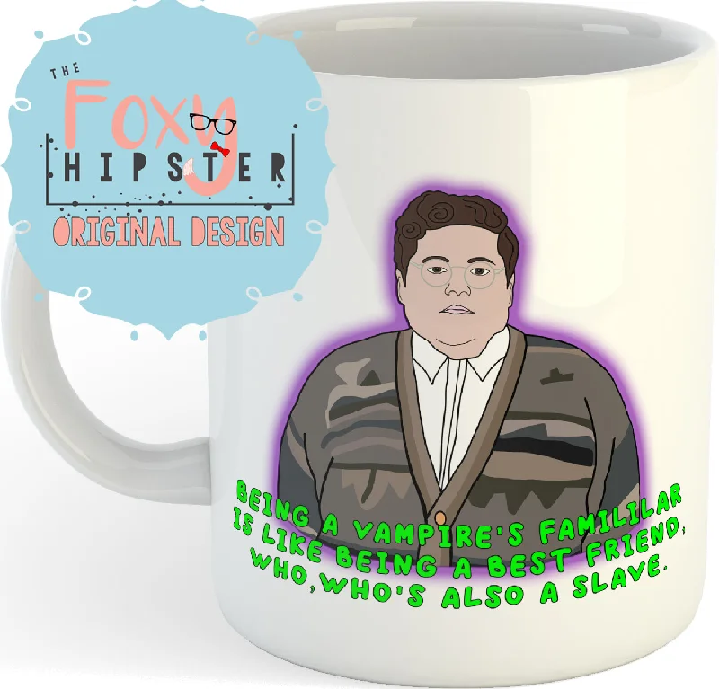 best travel mugs for hot drinks-Guillermo What We Do in the Shadows 11oz Coffee Mug