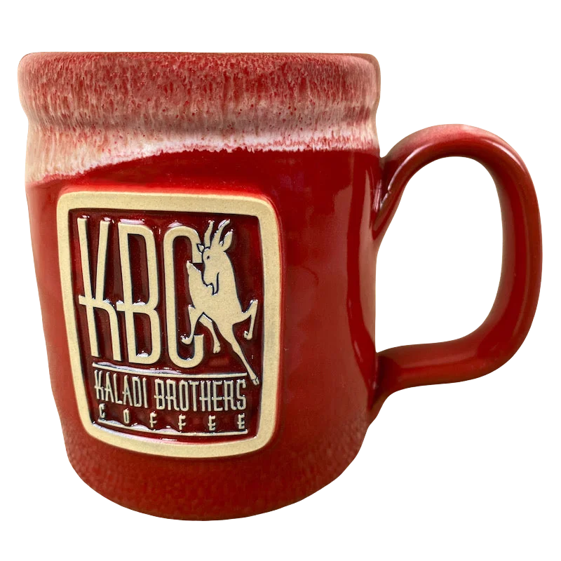 large travel coffee mugs with custom prints-Kaladi Brothers Coffee 2017 Mug Deneen Pottery