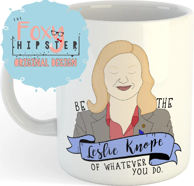 thermal travel mugs for all types of drinks-Leslie Knope  11oz coffee mug