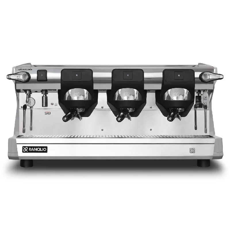 personalized mugs for teacher gifts-Rancilio Classe 7 S 3 Group Semi-Automatic Espresso Machine - Grey