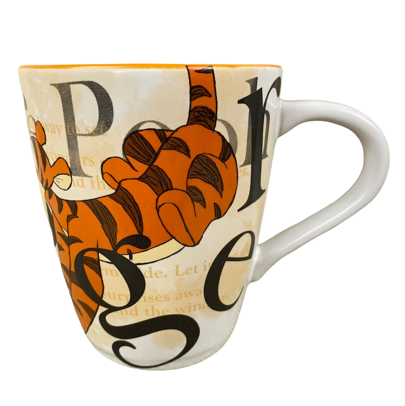 reusable coffee cups for commuting to work-Tigger Winnie The Pooh Mug Disney Store