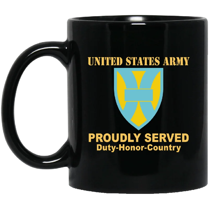 funny coffee cups for teachers gifts-US ARMY 21ST SUSTAINMENT COMMAND- 11 oz - 15 oz Black Mug