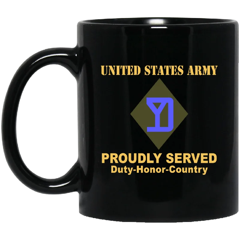 personalized coffee mugs for business promotions-US ARMY 26TH MANEUVER ENHANCEMENT BRIGADE- 11 oz - 15 oz Black Mug