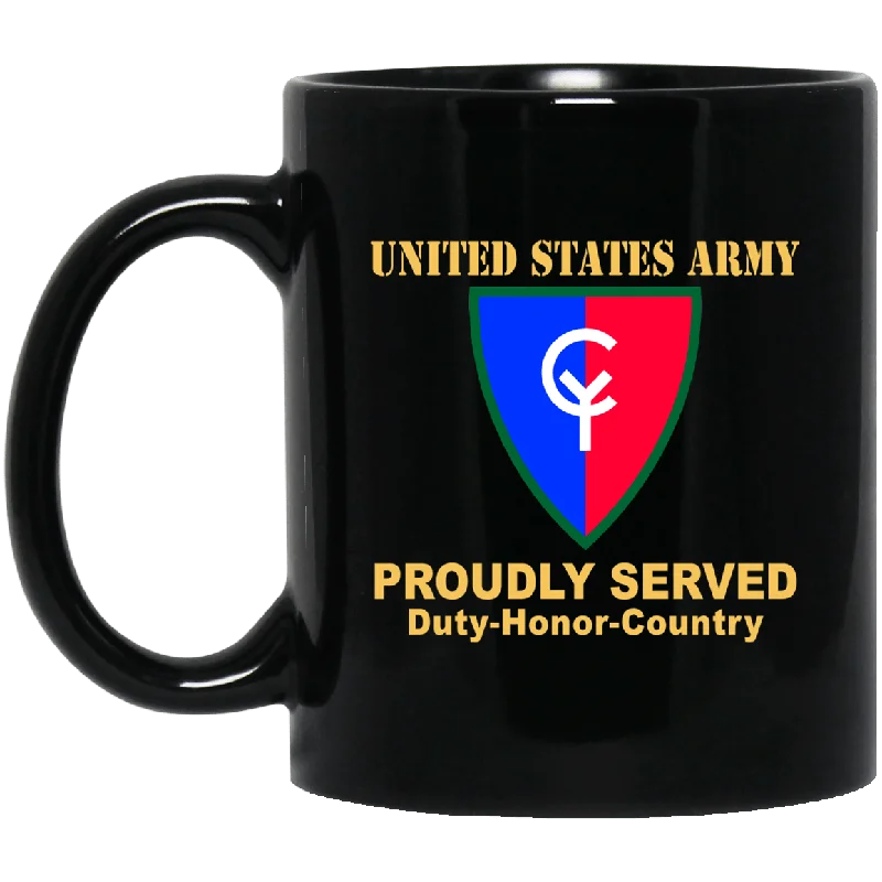 best thermal coffee mugs for winter mornings-US ARMY 38TH INFANTRY DIVISION- 11 oz - 15 oz Black Mug