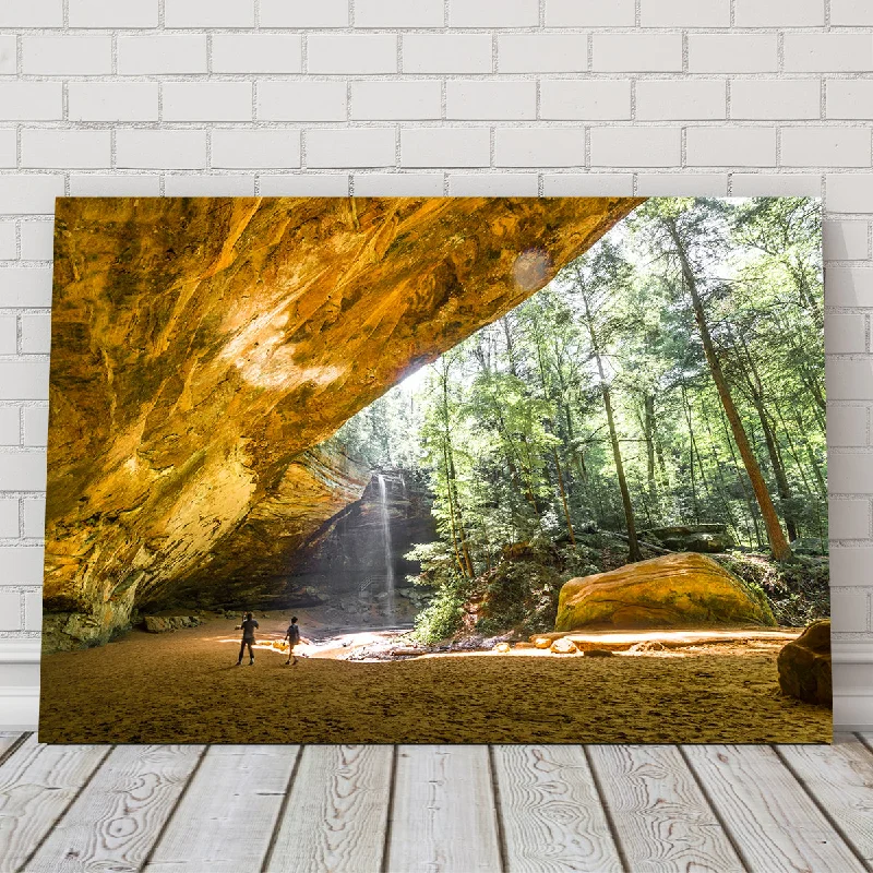 modern art prints for home office-Ash Cave Hocking Hills